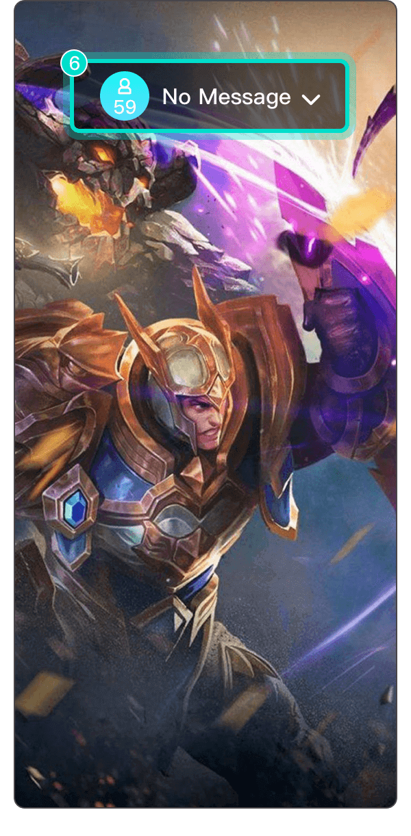 6.You can move the toolbar to anywhere in the screen.